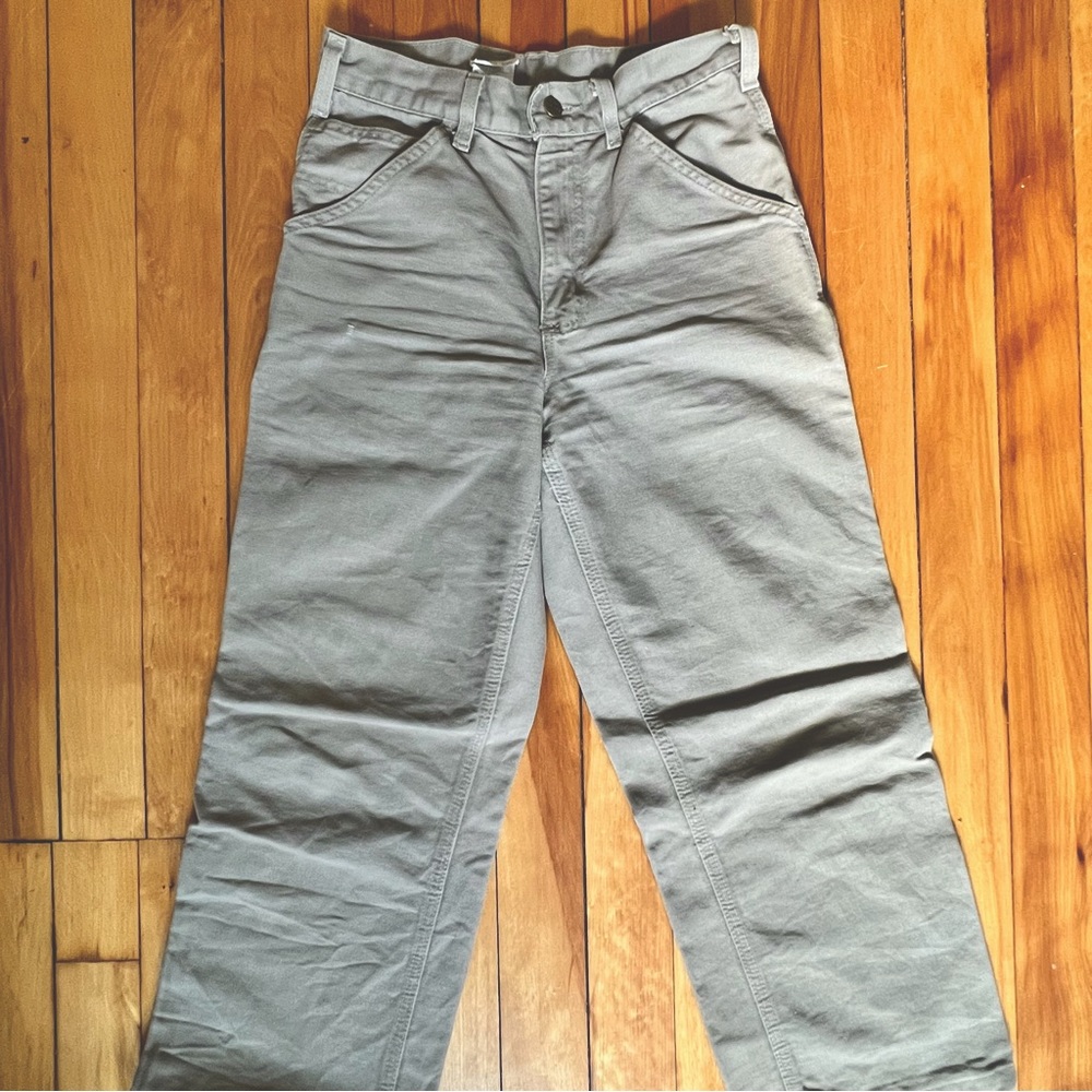 Carhartt High Rise Wide Leg Carpenter Pants🤎